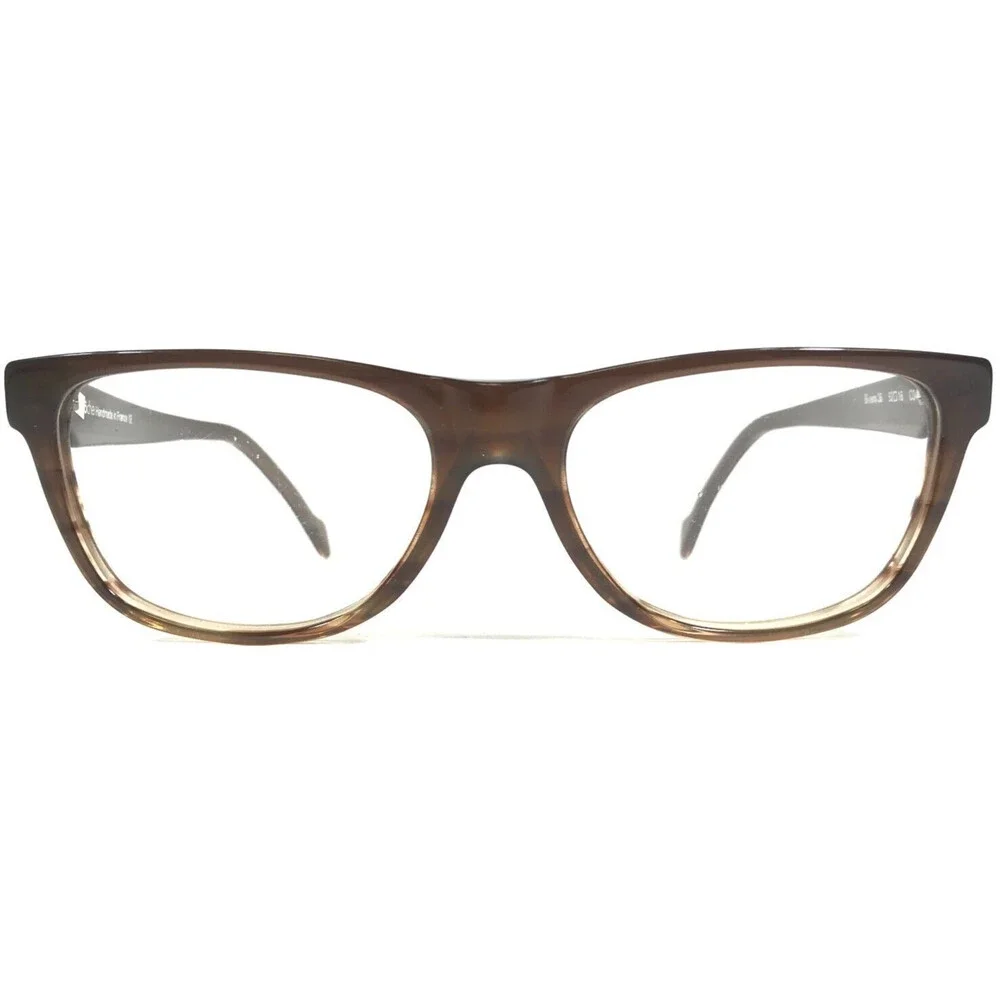Binoche Eyeglasses Frames Bi-zem 36 C04 Brown Square Full Rim 52-16-135